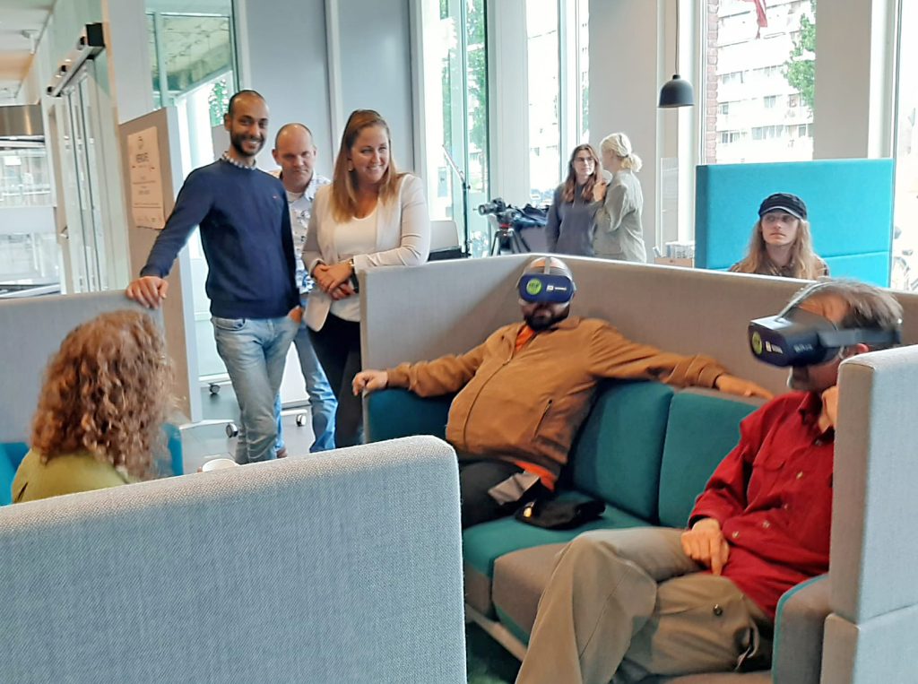 Virtueel kijkje bij een bedrijf met een VR-bril