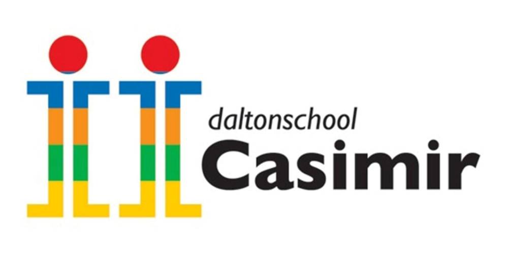 Logo Casimirschool (Schoolvereniging voor Neutraal Bijzonder Onderwijs Casimir)